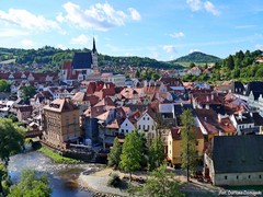 Widok na Czeski Krumlow