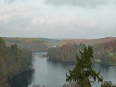 Panorama z wie�y zamku Joannit�w