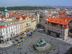 Rynek Staromiejski z wie�y Ratusza