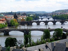 Panorama z Letenskich sad�w