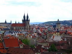Panorama z Letenskich sad�w