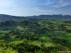 Panorama z Krzy�nej G�ry