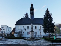 Ratusz i pomnik Go��biarki