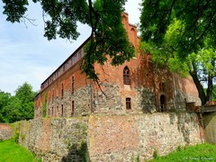 Zamek krzy�acki w Zamku Bierzg�owskim