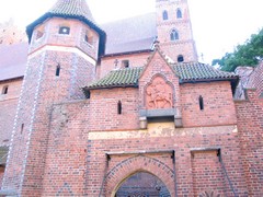 Malbork - przedbramie Zamku Wysokiego