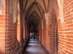 Malbork - kru�ganki na Zamku Wysokim