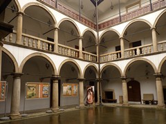 Zamkowy dziedziniec